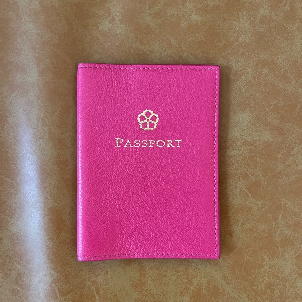Trina Turk Pink Passport Cover